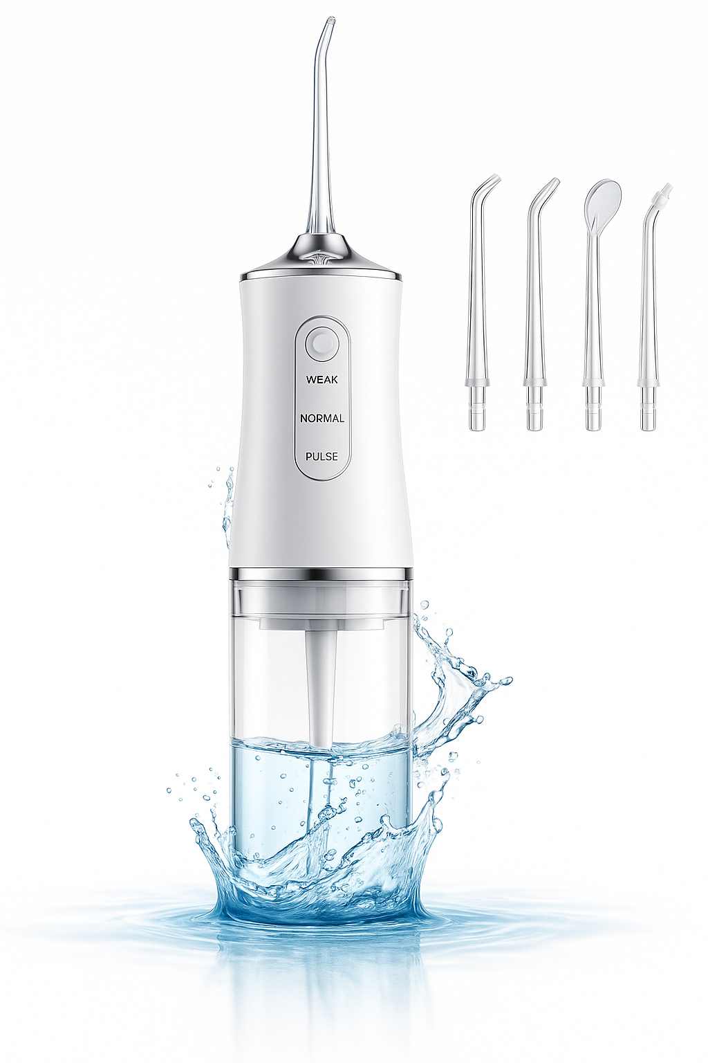 Irrigador Bucal Portátil – Limpieza Profunda y Encías Sanas