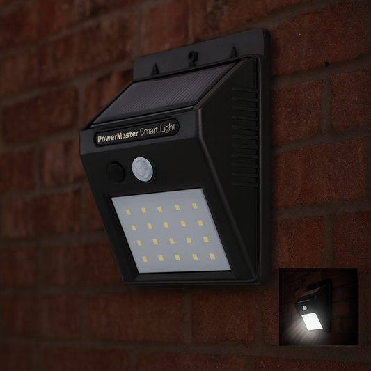 Lámpara Solar LED con Sensor de Movimiento LSCS20 – 20W