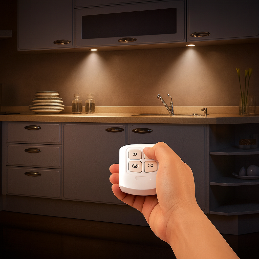 Pack de 3 Luces LED con Control Remoto