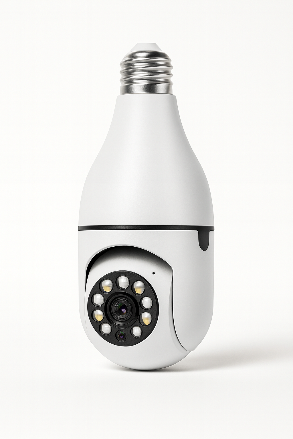 Cámara de Seguridad 360° – Foco Inteligente con Wi-Fi