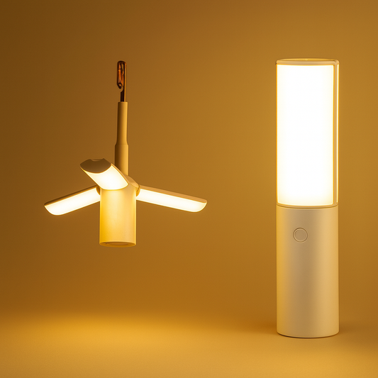 Lámpara LED Plegable y Compacta — Recargable USB