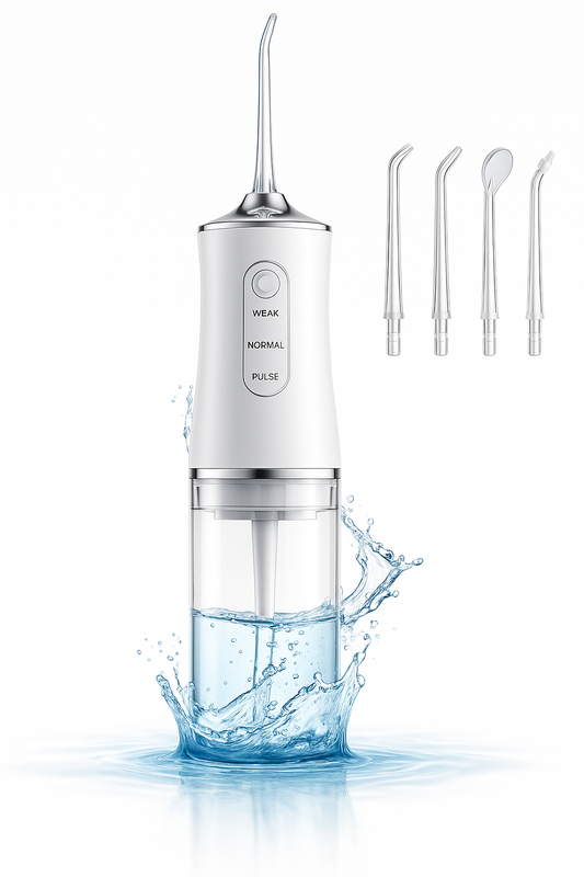 Irrigador Bucal Portátil – Limpieza Profunda y Encías Sanas