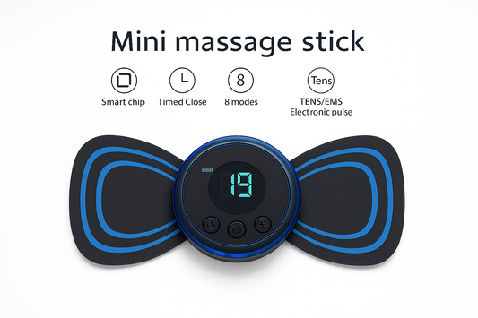 Masajeador Eléctrico Mini — Bienestar Portátil