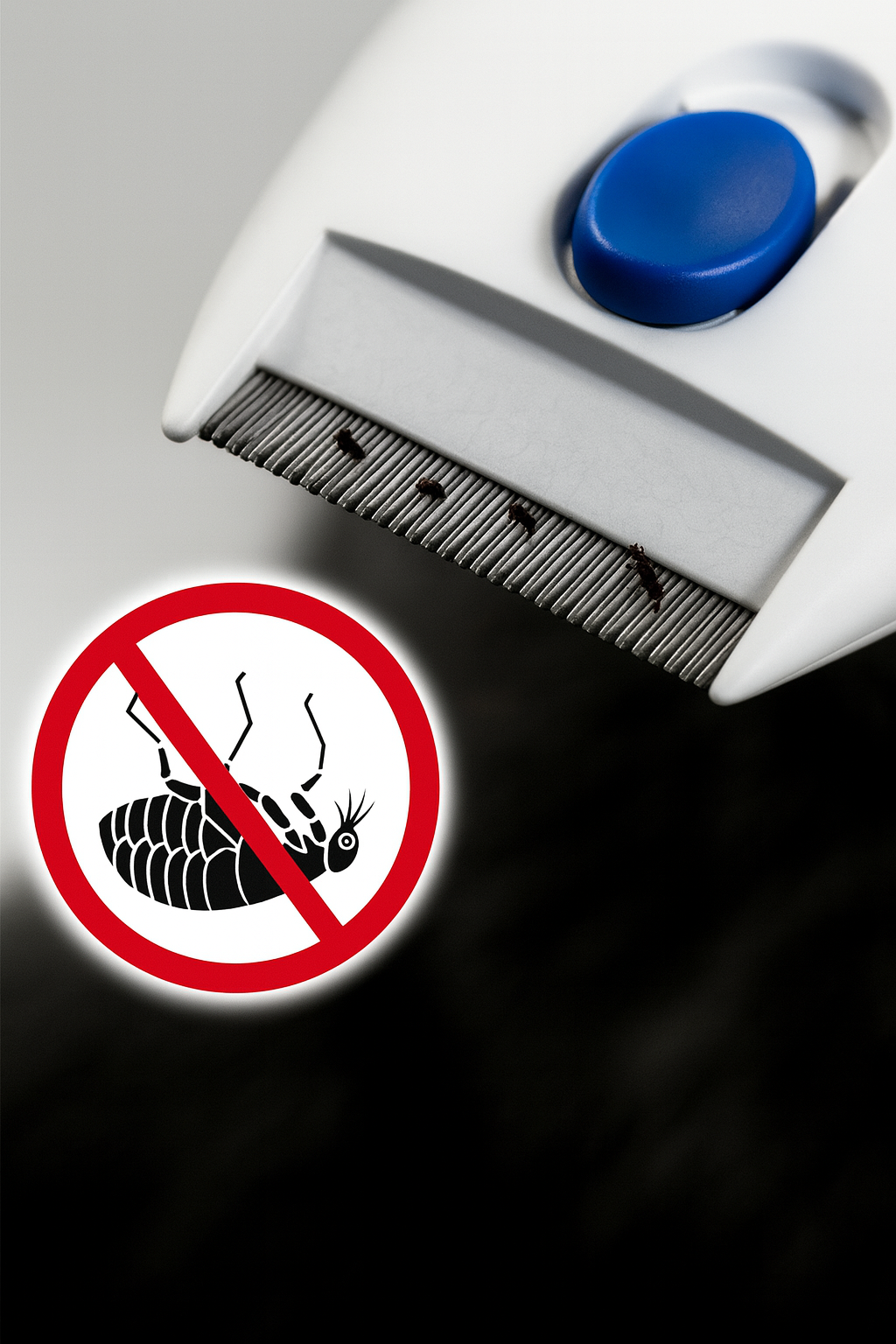 Peine Electrónico Antipulgas