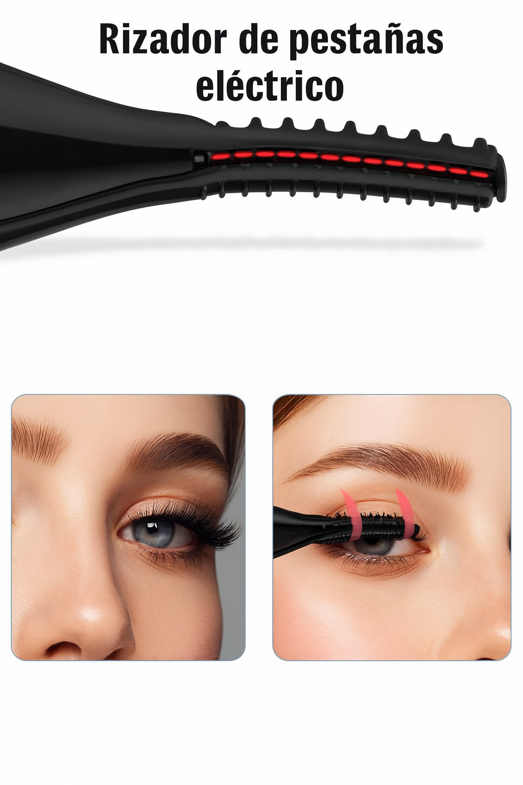 RIZADOR DE PESTAÑAS ELÉCTRICO